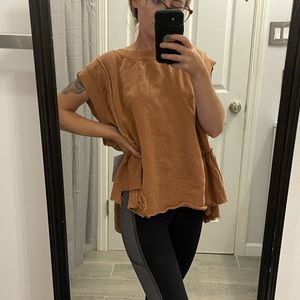 Free People Danny Cotton Pullover 